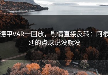 德甲VAR一回放，剧情直接反转：阿根廷的点球说没就没