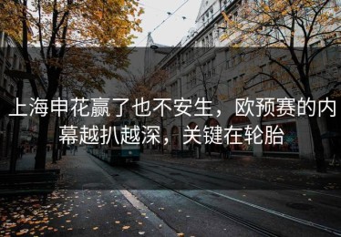 上海申花赢了也不安生，欧预赛的内幕越扒越深，关键在轮胎